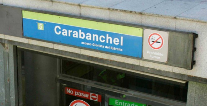 Estación de metro de Carabanchel en Madrid./ EFE