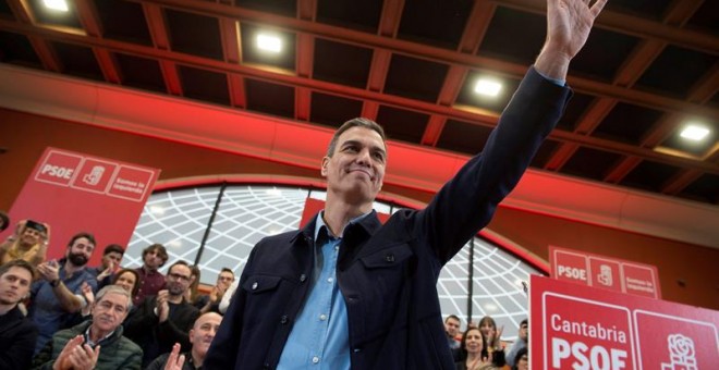 Resultat d'imatges de pedro sanchez manifestaciÃ³n colon