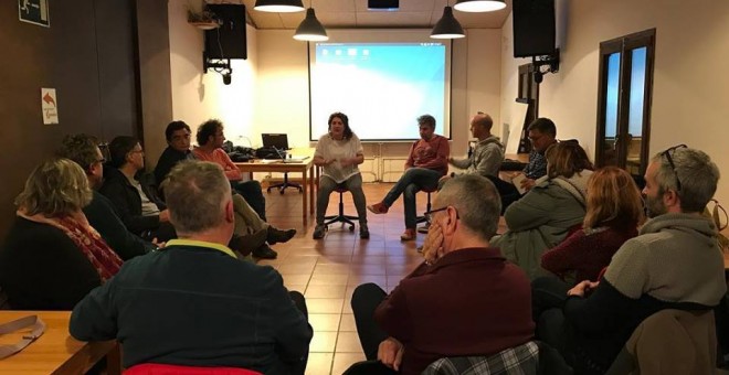 Assemblea oberta de la CUP de Sant Cugat.