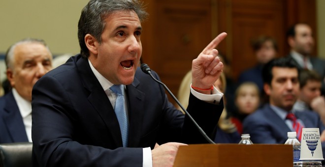 Michael Cohen, exabogado personal del presidente de los Estados Unidos, Donald Trump. / REUTERS - CARLOS BARRIA