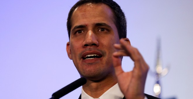 El líder de la oposición venezolana, Juan Guaidó./REUTERS