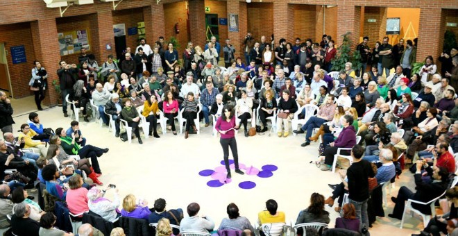 Acto de presentación de la candidatura de Isabel Serra / Podemos