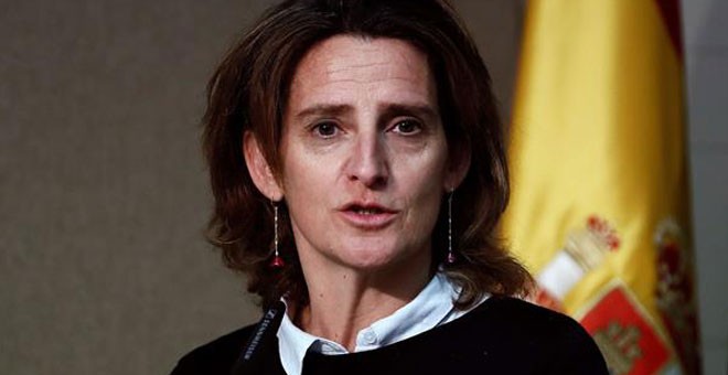 La ministra de Transición Ecológica, Teresa Ribera. / EFE