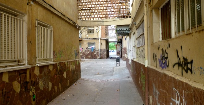 Carrers del barri de Ca n'Anglada, a Terrassa