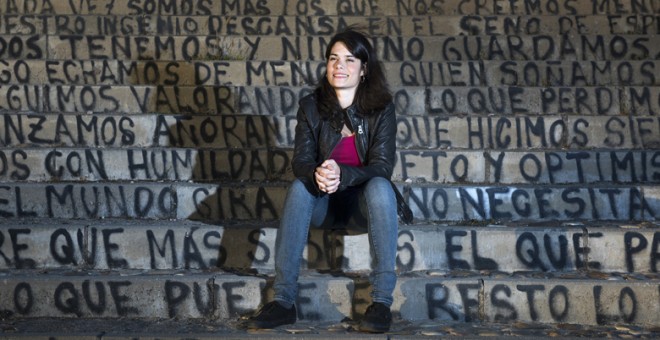 La candidata de Podemos a la Comunidad de Madrid, Isabel Serra / Fernando Sánchez - Público