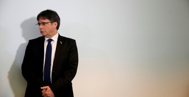 El expresident de la Generalitat, Carles Puigdemont. - REUTERS