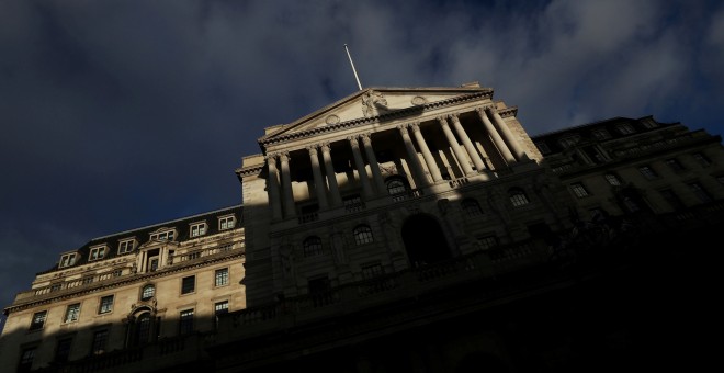 El edificio del Banco de Inglaterra (BoE, según sus siglas en inglés), en la City londinense. REUTERS/Hannah McKay