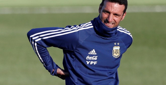 Lionel Scaloni, entrenador de la selección argentina de fútbol./ REUTERS