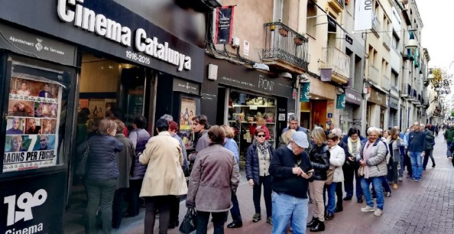 El Cinema Catalunya, situat a Terrassa. ANDER ZURIMENDI