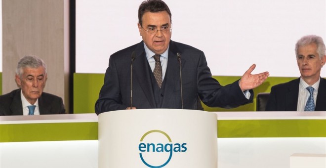El presidente de Enagás, Antonio Llardén. E.P.