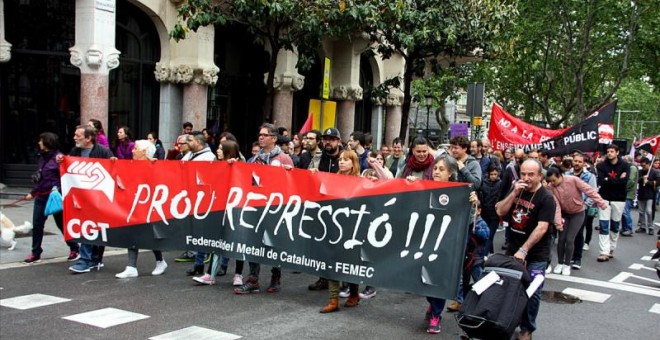 Manifestació de la CGT l'any passat.