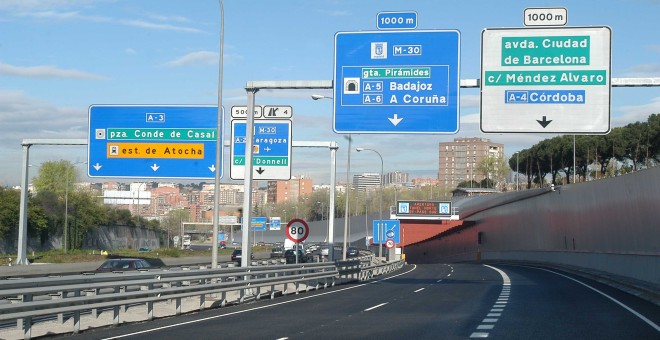Túnel Norte ByPass Sur.  Foto Ayuntamiento de Madrid