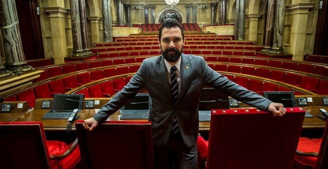 Roger Torrent, presidente del Parlament. EFE