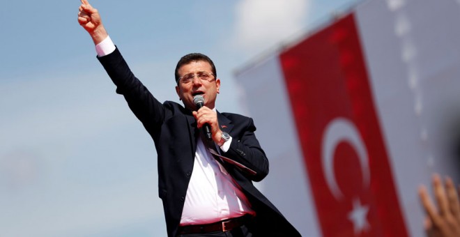 Ekrem Imamoglu, hace unos días en Estambul. REUTERS/Murad Sezer