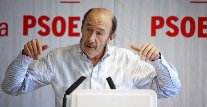 08/03/2015 - Fotografía de archivo del ex secretario general del PSOE Alfredo Pérez Rubalcaba | EFE/ Pedro Puente Hoyos
