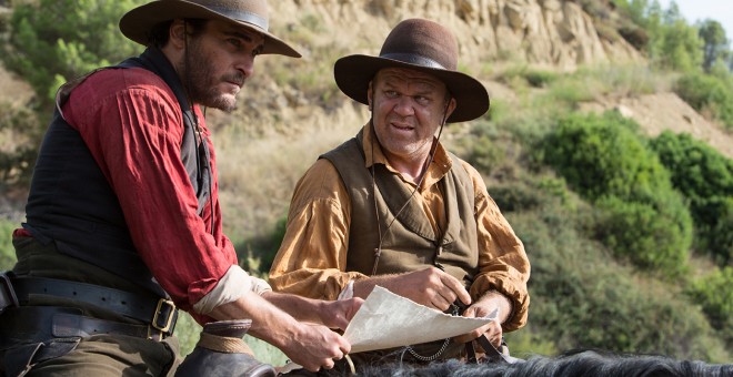 Joaquin Phoenix y John C. Reilly, en 'Los hermanos Sisters'.