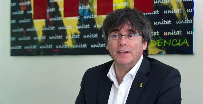 L'expresident català Carles Puigdemont. EFE