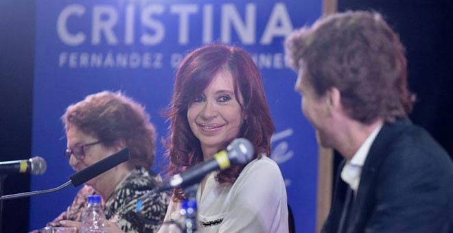 Cristina Fernández, en Buenos Aires. / UNIDAD CIUDADANA