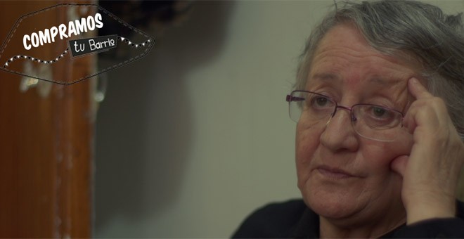 Teresa, una afectada por la gentrificación de Lavapiés, en el documental 'Compramos tu barrio'.