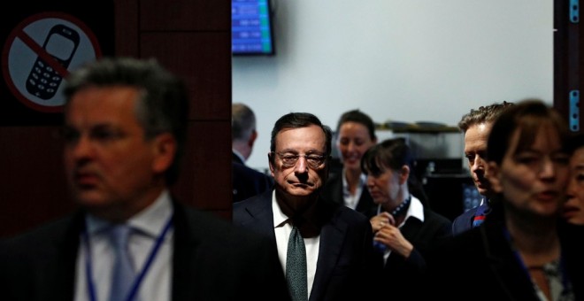 El presidente del BCE, Mario Draghi | AFP