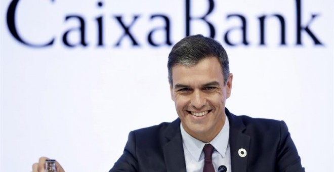 El presidente del Gobierno en funciones, Pedro Sánchez, clausuró este mediodía la XXXV Reunión del Círculo de Economía de Sitges, en la que durante tres días ha reunido en esta localidad barcelonesa a algunos de los principales líderes empresariales, polí