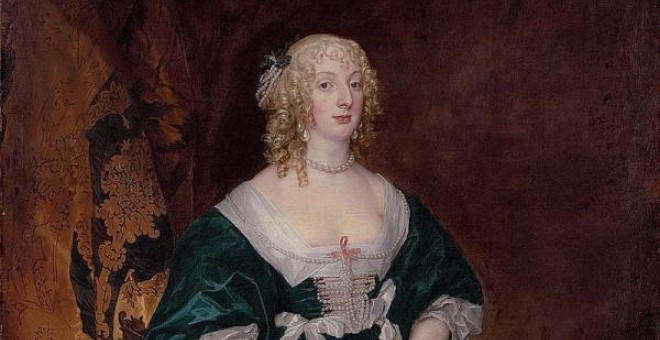 El cuadro 'Anna Sofía, condesa de Carnarvon', de Anthony Van Dyck Van Dyck. / WIKIMEDIA COMMONS