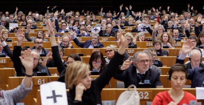 Imagen de archivo del Parlamento Europeo./ EFE