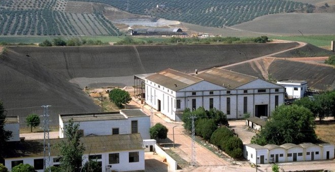Antiguas instalaciones de la fábrica en Andújar. Wikipedia