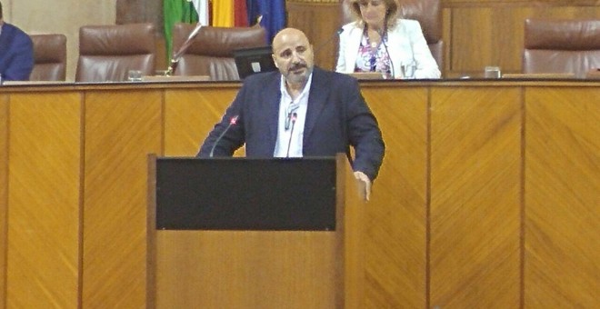 El diputado de Adelante Andalucía, José Luis Cano Palomino.