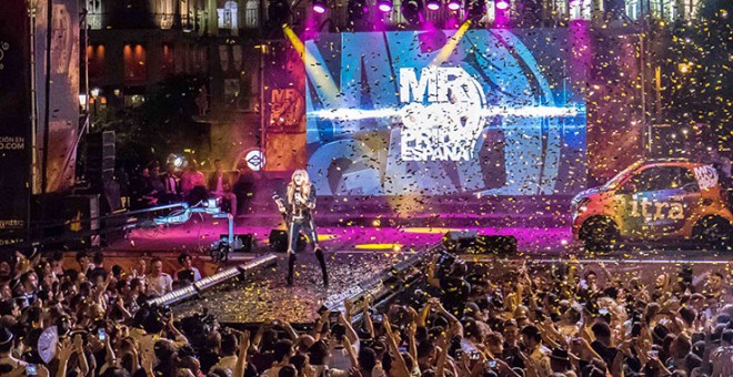 Actuación musical durante las fiestas del Orgullo 2018. / MADRID ORGULLO