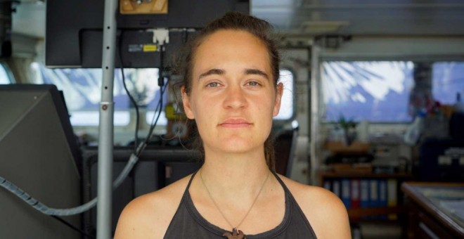 Carola Rackete, capitana del Sea Watch 3.   RTVE
