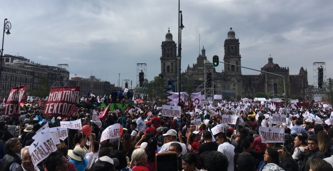 Manifestación mexicana. / Anna Portella