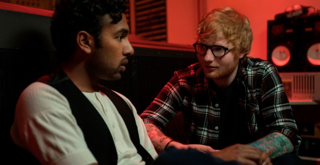 Himesh Pater y Ed Sheeran, en una escena de la película