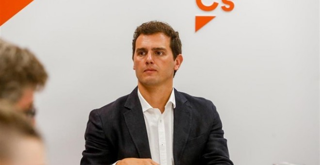 El presidente de Ciudadanos, Albert Rivera. Europa Press