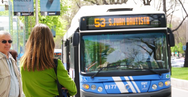 Autobús de la EMT | Ayuntamiento de Madrid.