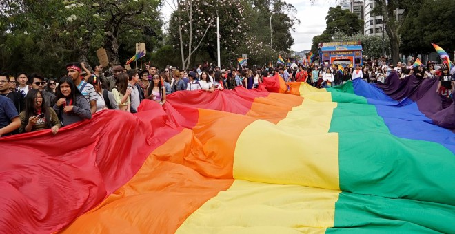 30/06/2019 - Marcha del Orgullo 2019 en Quito, Ecuador. / REUTERS - DANIEL TAPIA