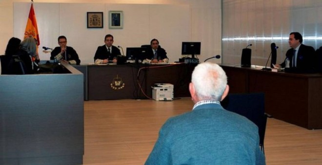 Juicio contra un octogenario en la Audiencia de Palencia. EFE