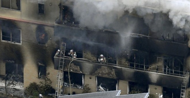 El incendio ha comenzado en torno a las 10.30 horas. Reuters