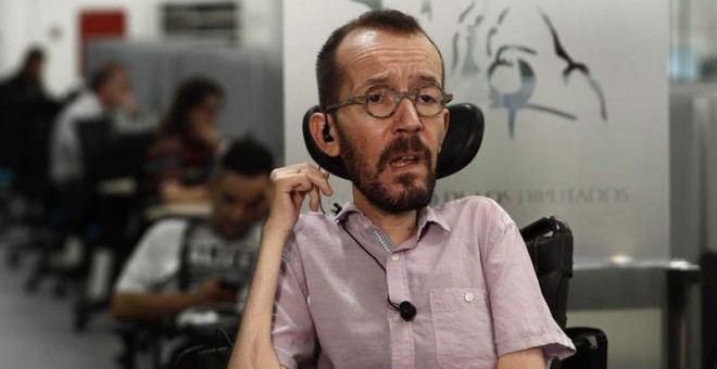 Pablo Echenique en el Congreso. (MARISCAL | EFE)