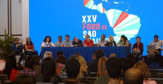 La XXV edición del Foro de São Paulo. Comunicación Foro de São Paulo
