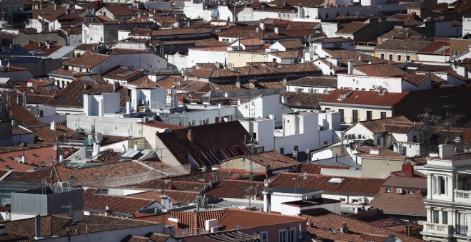 Vista de los tejados de Madrid. E.P./Eduardo Parra