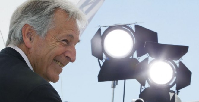 El cineasta francés de origen griego Costa-Gavra, en el Festival de Cannes de  2015. REUTERS/Regis Duvignau