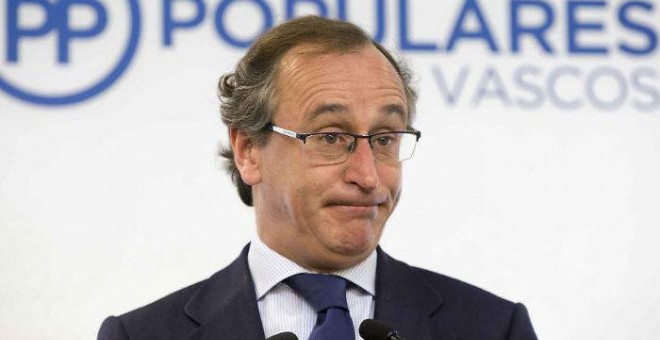 El presidente del PP vasco, Alfonso Alonso. EFE