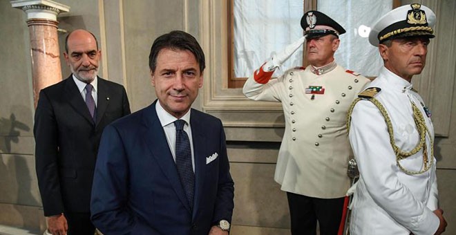 El primer ministro italiano, Giuseppe Conte. / EFE