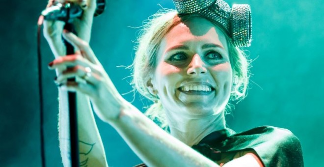 Nina Persson (The Cardigans), durante su actuación en DCODE 2019. /DCODE/Xavi Torrent