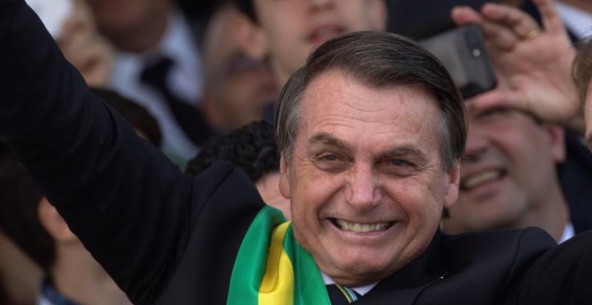 El presidente de Brasil, Jair Bolsonaro. - EFE