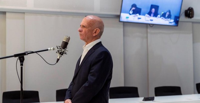 Hugo Carvajal, en la Audiencia hace unos días. EFE/Emilio Naranjo