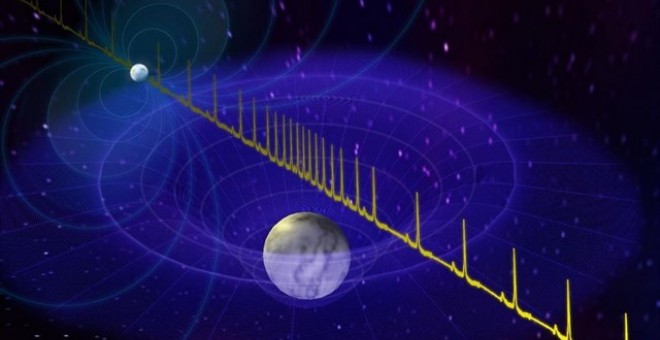 Ilustración de supernovaB. SAXTON (NRAO/AUI/NSF)