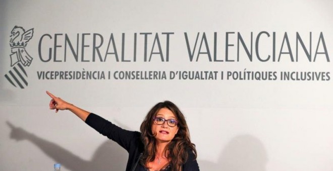 La vicepresidenta valenciana y líder de Compromís, Mónica Oltra.- EFE / ARCHIVO