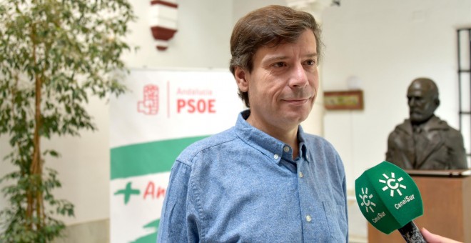 Carmelo Gómez, diputado del PSOE de Andalucía.